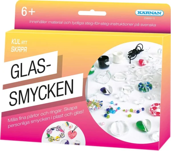 Glassmycken Pysselpaket - Kärnan Kul Att Skapa